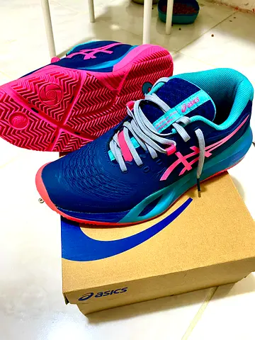 Asic gel resolution X mako blue hot pink