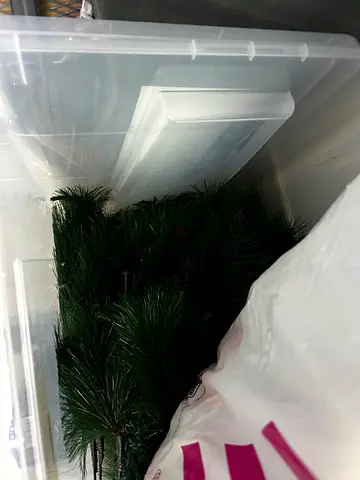Artificial Christmas Tree in Storage Box