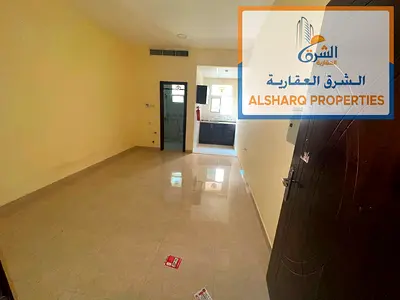 Semi-detached studio with kitchen and central air conditioning in Al Jurf 2, near Al-Aqsa School an