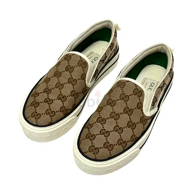Gucci Tennis 1977 Slip On Sneakers Size 37 and 46