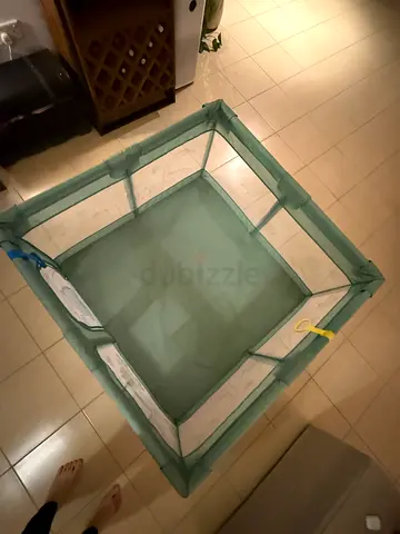 Foldable Baby Playpen with Mesh Sides