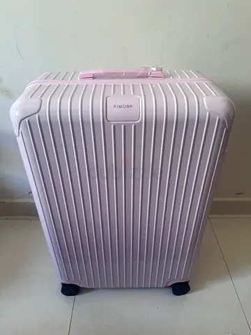 Pink suitcase