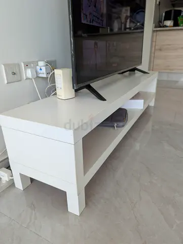 Ikea TV Stand + white nightstand