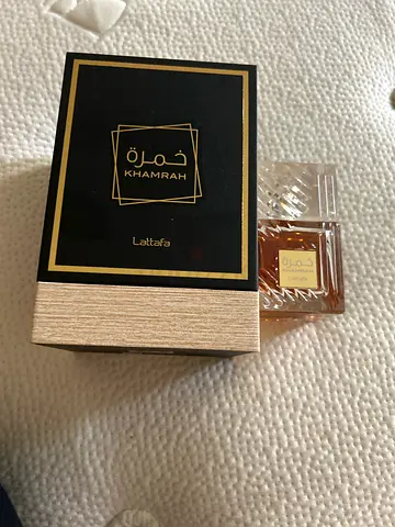 Khamrah Lattafa Perfume with Box - Almost New
