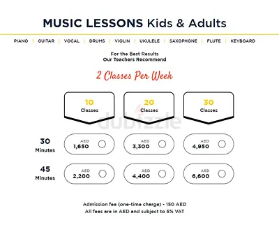 MUSIC LESSONS Kids & Adults