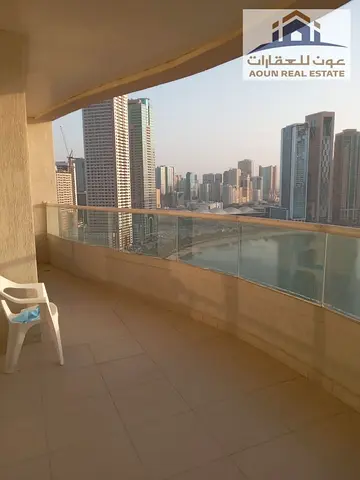 📢 **للإيجار السنوي في الخان الممزر 🏡 غرفتين وصالة 🌊 إطلالة مباشرة