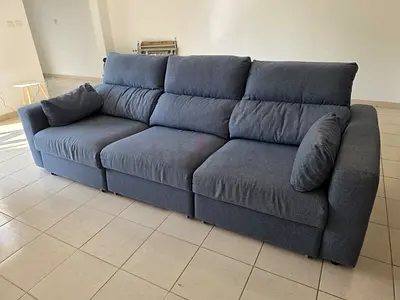 IKEA Esklstuna L shape Sofa Bed Dark Gray