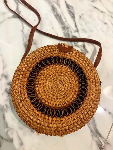 Boho woven bag