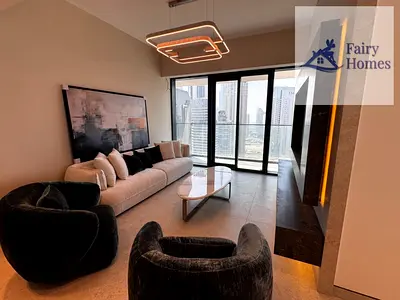Brand New Furnished 2BR Apartment | Burj Khalifa & canal Views |High Floor