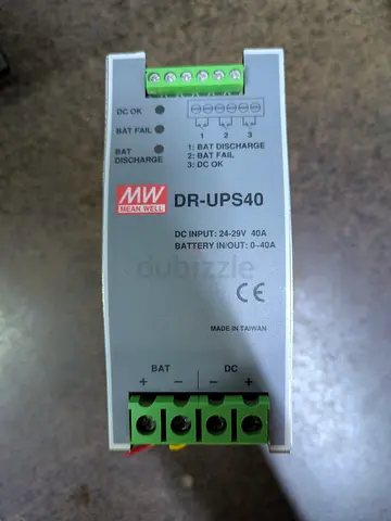 Mean Well DR-UPS40 DC UPS / power supply 24-29V 40A (Used)