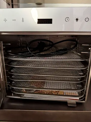 Stainless Steel Food Dehydrator with Multiple Trays - Good Condition