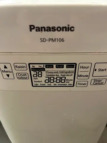 Panasonic Bread Maker for Sale