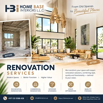 illa Interior Design in Dubai | Home Base Interiors L.L.C.