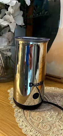 Dualit Electric Milk Frother - Compact Stainless Steel, Good Condition