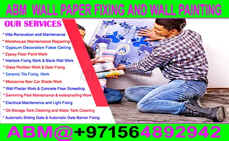 Wallpaper Covering in Dubai  Ajman  Sharjah UAE