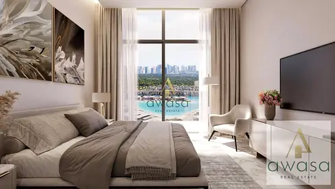 Semi Furnished | 2 BHK Spacious Layout | Below Market Price | Waterfront Community