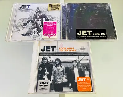 3 Jet Music CD’s