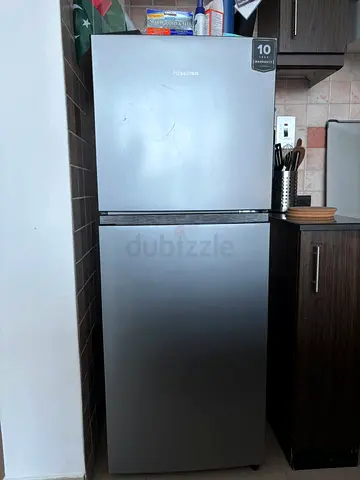 Hisense 2-Door Refrigerator - Good Condition, 10-Year Compressor Warranty