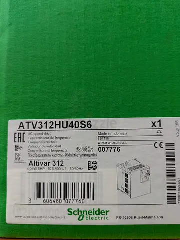 Schneider Electric Altivar 312 ATV312HU40S6 Variable Frequency Drive (VFD) - New/Sealed