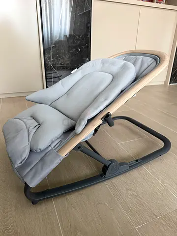 Lightweight Baby Rocker/Bouncer with Soft Cushion - Good Condition