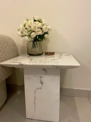 Genuine Marble Side Table