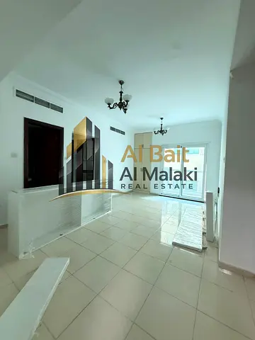 Exceptional Annual Rental Apartment in Al Taawun with Open View, Two Bedrooms, Three Bathrooms and