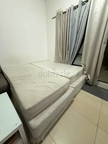 2 single Bed and mattress