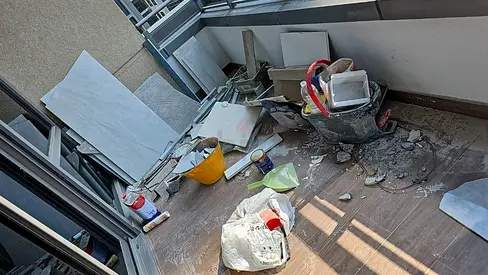 Dubai Junk Removal Pick up Old Furniture & Cardboard removal disposal of unwanted furniture cartoon'