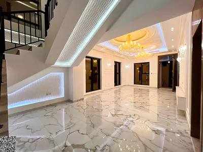 فيلا كلاسيك زواية شارعين طابقين وروف الحليو عجمان – بتصميم كلاسيك السعر شامل رسوم التسجيل ورسوم نقل الملكية