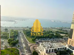 Exclusive 3BR | Full Sea View | Maid Room | Basement Parking in Corniche Area, Abu Dhabi