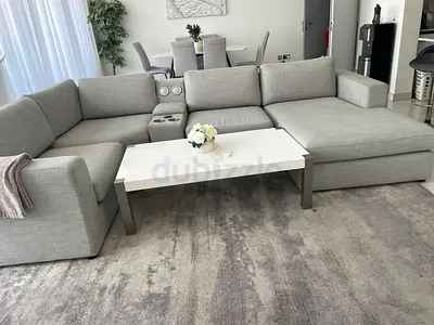 Home Centre Eterno Modular Sofa - 5 Pieces with Bluetooth Console