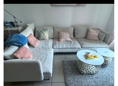 Ikea Sodhremn Corner Sofa Beige