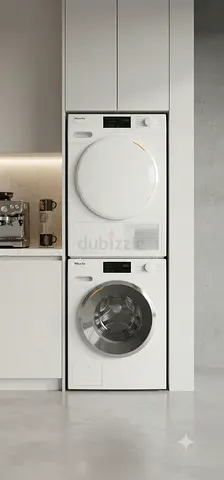 Miele 8kg Washer & 8kg Dryer Set – New Model | Separate Units | Slightly Used