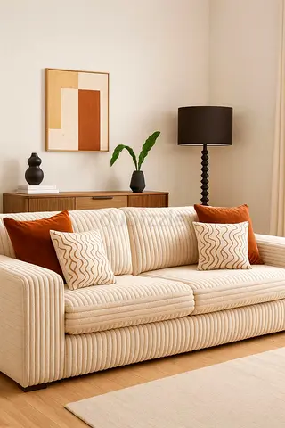 New elegant beautiful 2 seater sofa