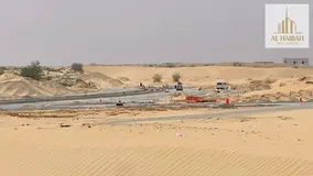 For sale: a residential plot on a corner of two streets in Sharjah, Al Buleida 1 area, great locatio