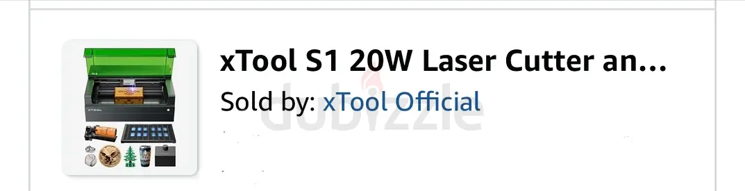 xTool S1 20W Laser Cutter and Engraver Machine