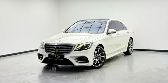 2019 Mercedes Benz S560 L 4MATIC, Warranty, Full Mercedes Service History, Fully Loaded, GCC