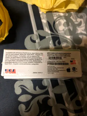 Sealed Apple Lightning to USB Cable (New in Box)
