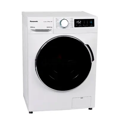 Panasonic 9kg Front Loading Washing Machine (White), NA-18MG1WAE