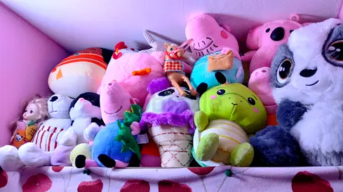 Collection of Stuffed Animals and Plush Toys