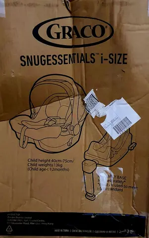 Graco SnugEssentials i-Size Infant Car Seat. New/Boxed. AED 230 Only. Free Delivery!