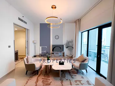 Fully Furnished 2BR + Maid | Golf View | Up to 4 Cheques
