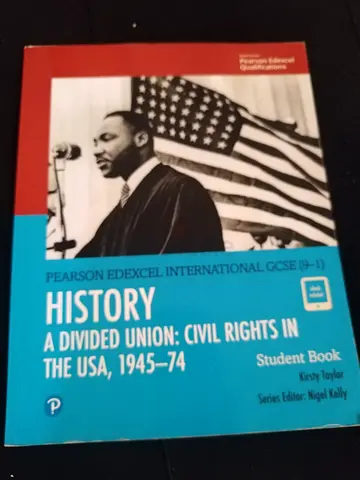 Pearson Edexcel Intl GCSE (9-1) History: A Divided Union: Civil Rights in the USA, 1945–74