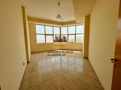 Spacious Two Bedroom Apartment for Rent in Al Majaz 2 Sharjah with Free Central AC Master Bedroom L