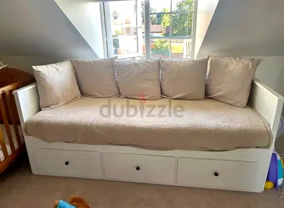 IKEA Hemnes Daybed with 2 Mattresses - Great Condition