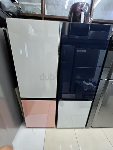 Samsung Bespoke bottom Freezer Refrigerator set