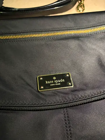 Kate Spade New York Black Nylon Handbag