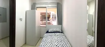 Executive Room with attached washroom, Professionals Only - JVC - Aed 2,700 PM incl all bills