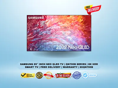 Samsung 65″ Inch Neo QLED TV | QN700B Series | 8K HDR Smart TV | Free Delivery | Warranty | 65QN700B