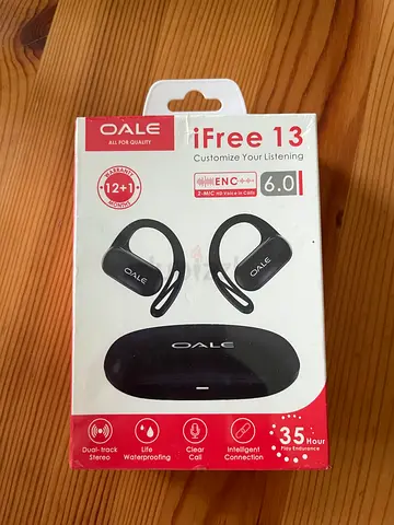 OALE iFree13 True Wireless Earbuds with Charging Case (New in Box)